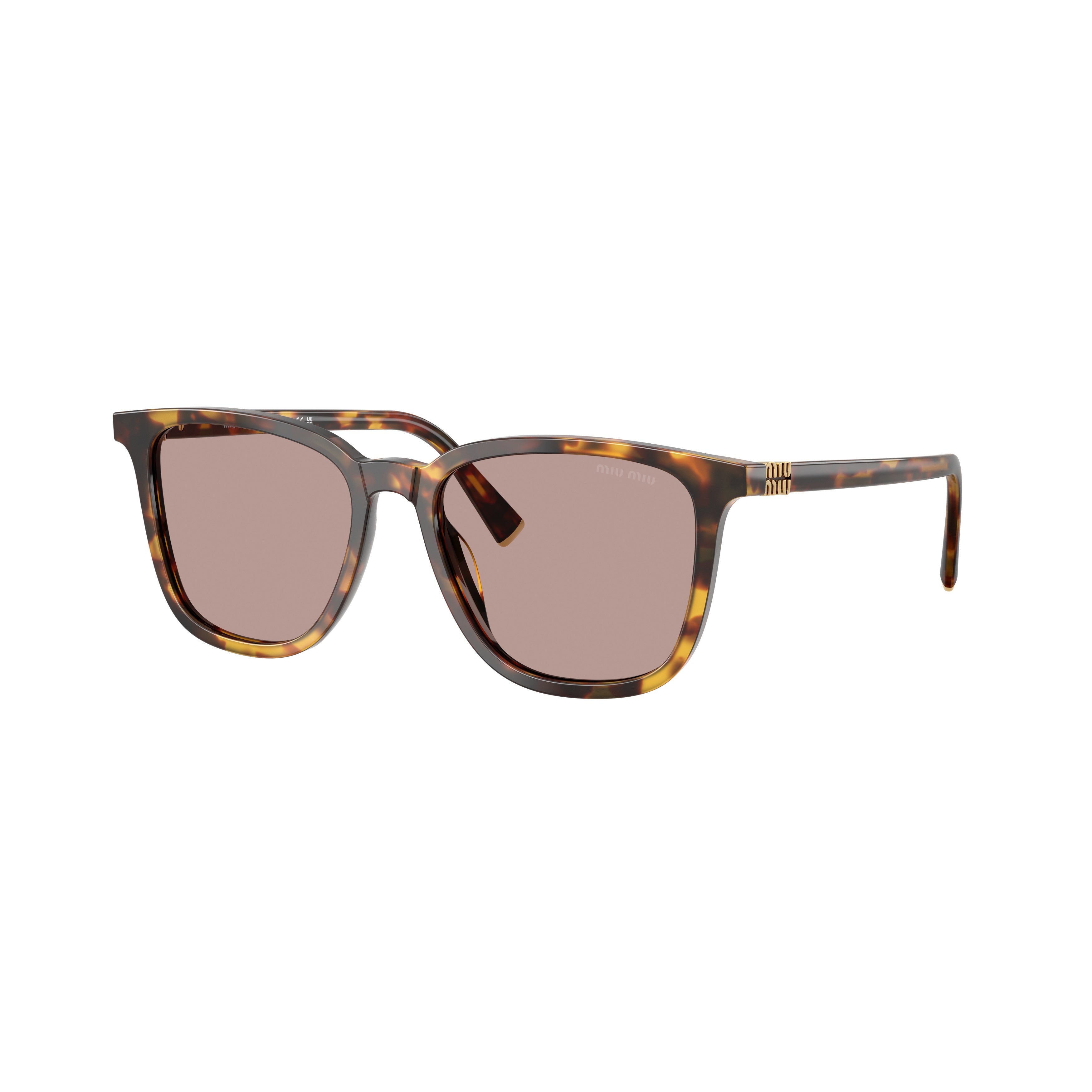 0mu B03s Classic Tortoiseshell Square Sunglasses