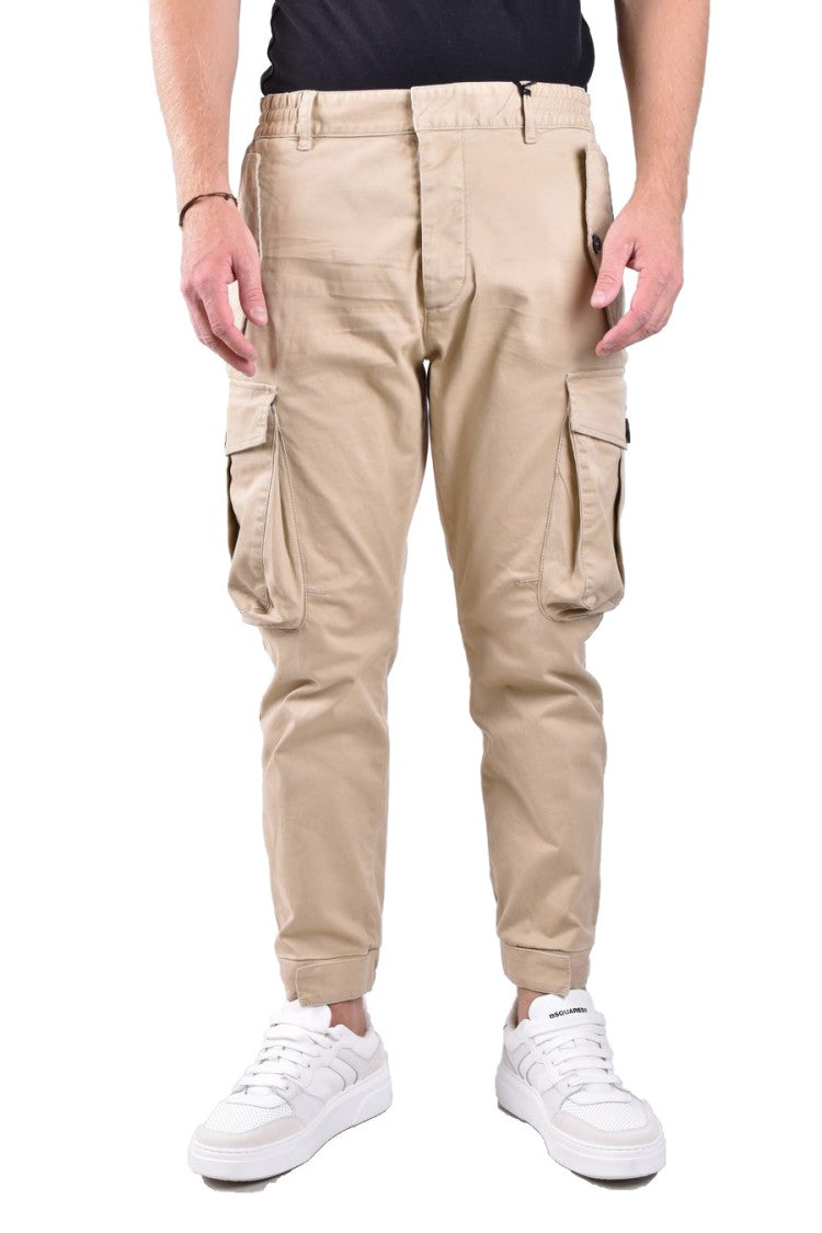 Pink Hue Cargo Trousers