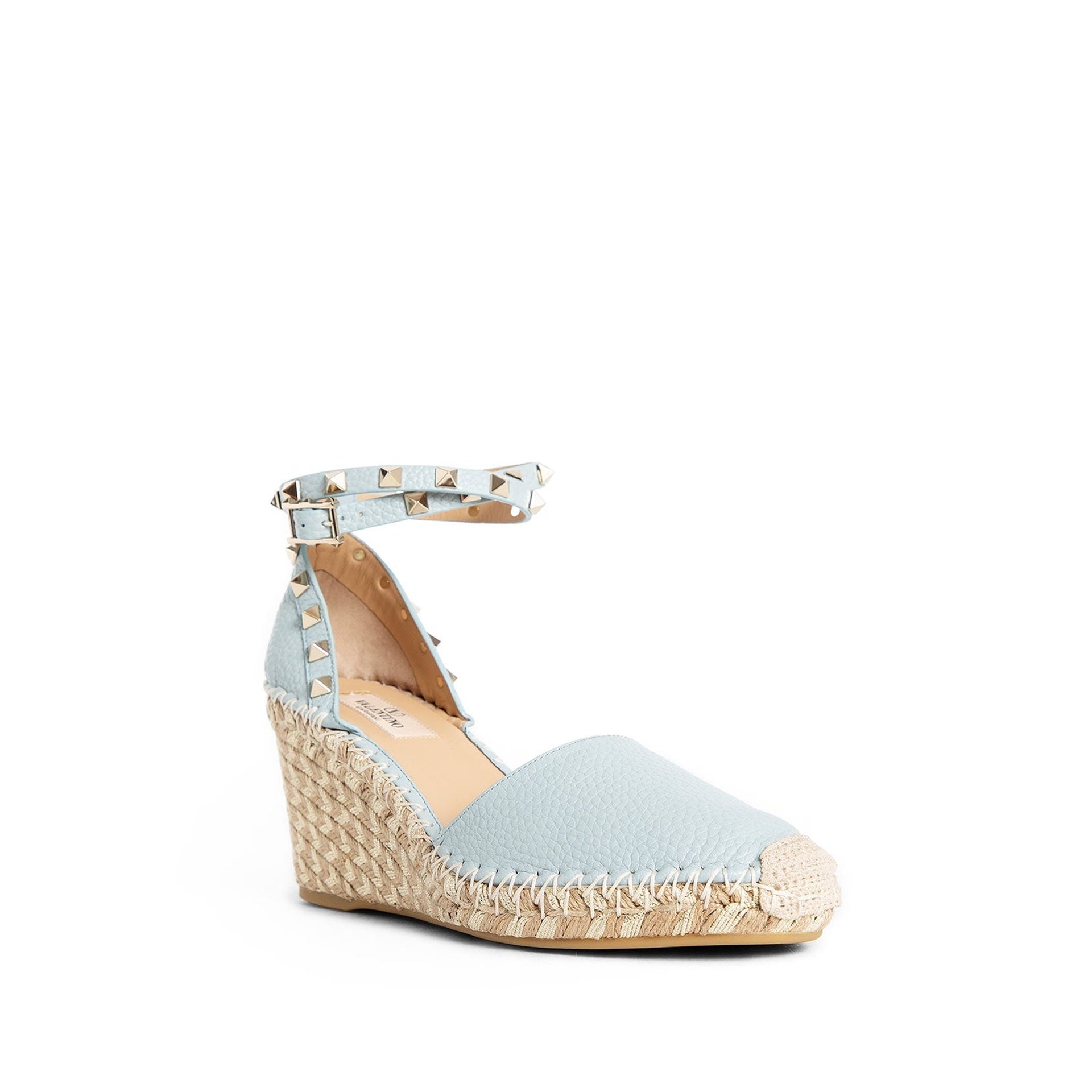 Rockstud Wedge Sandals
