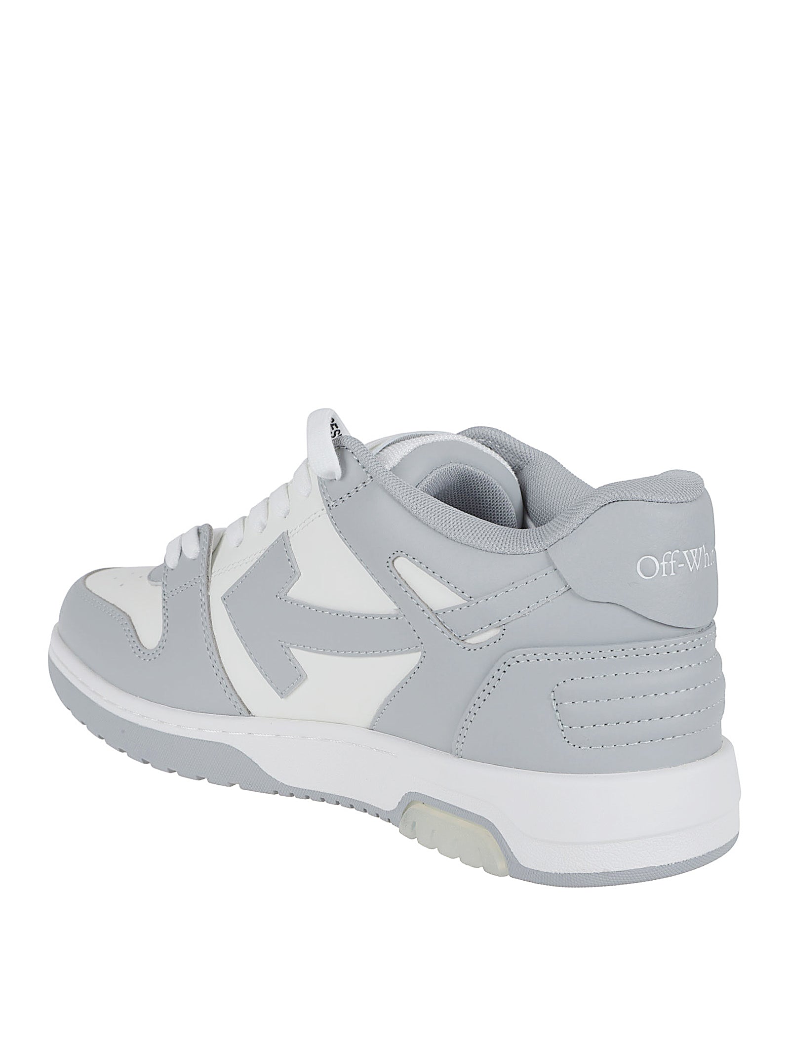 Leather Low-Top Sneakers with Perforated Toe