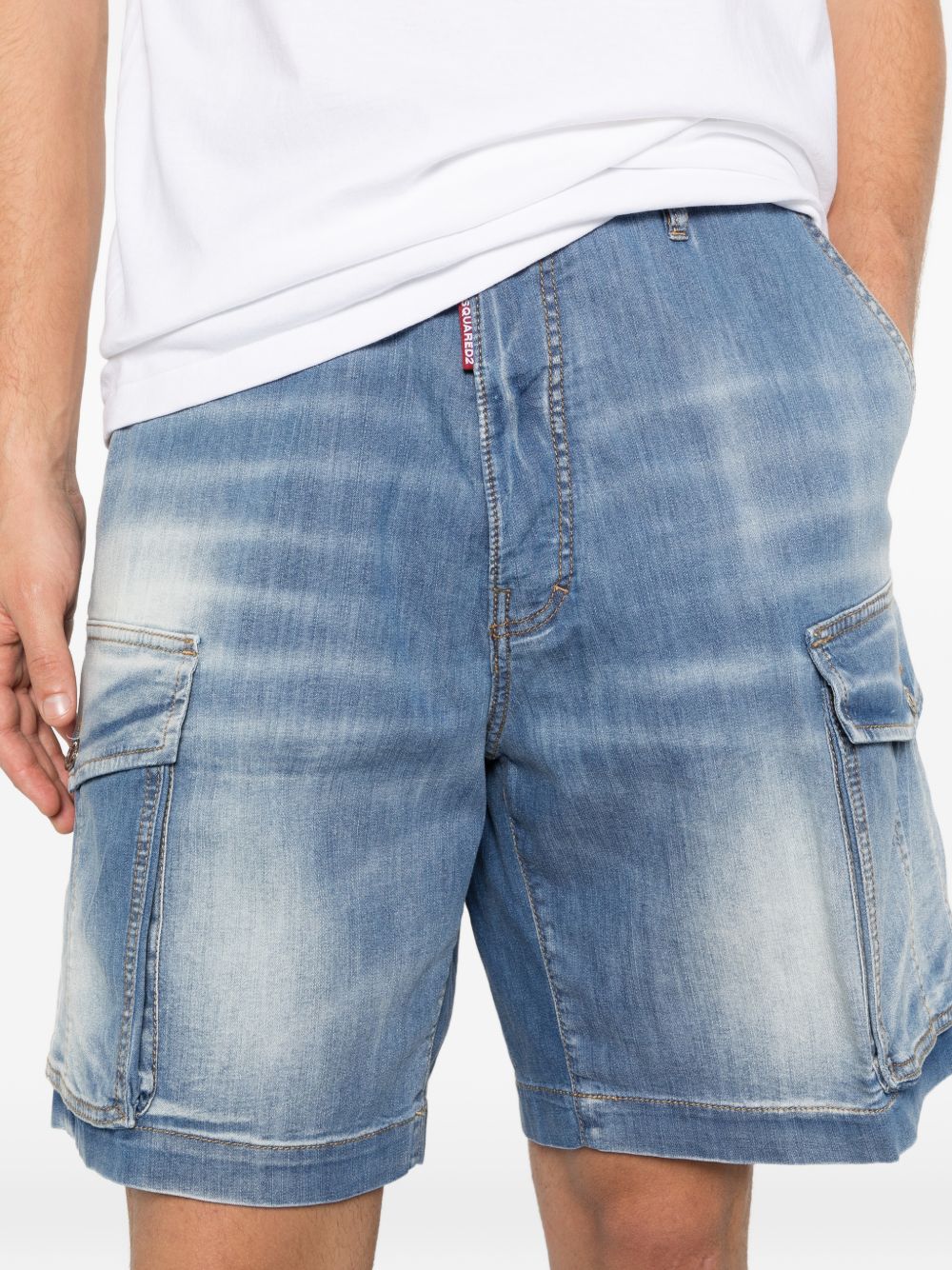 Classic Five Pocket Denim Casual Shorts