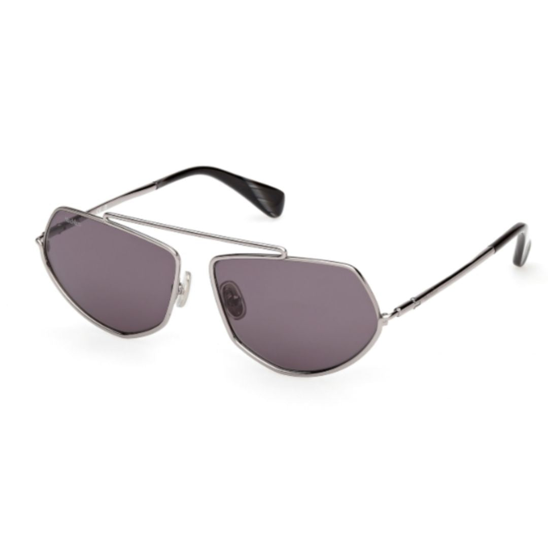 Mm0165 Geometric Silver Sunglasses