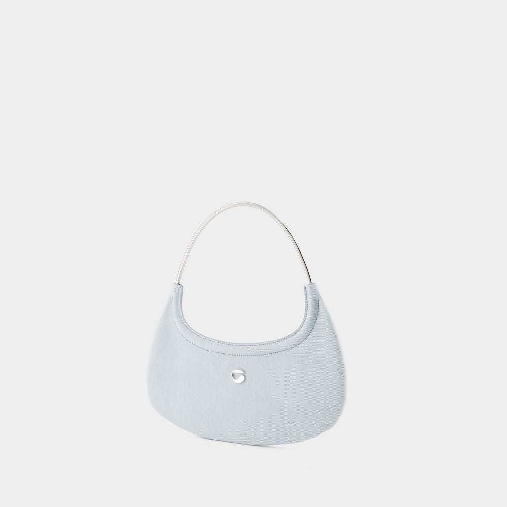Ring Swipe Baguette - Denim - Blue