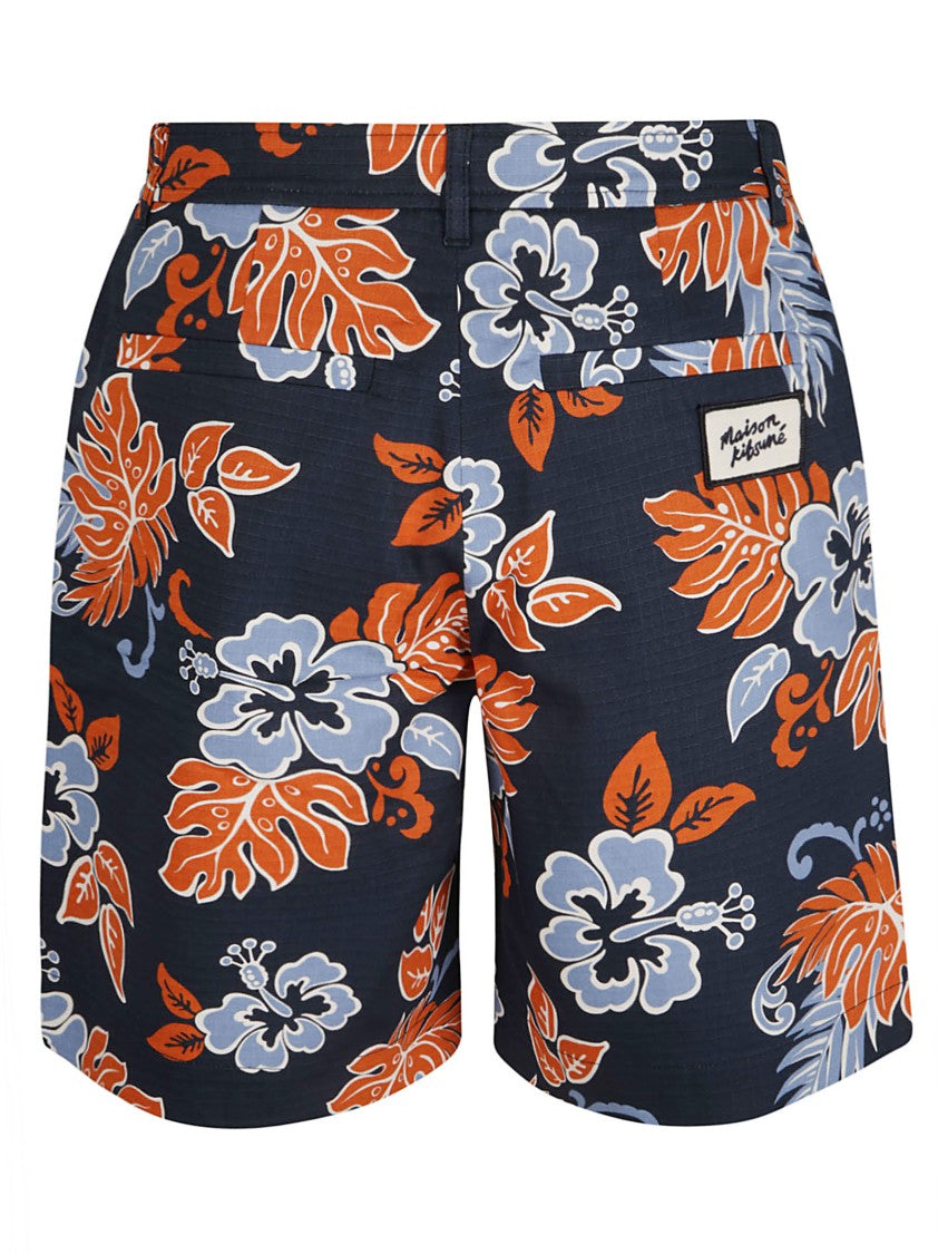 Casual Tropical Floral Shorts