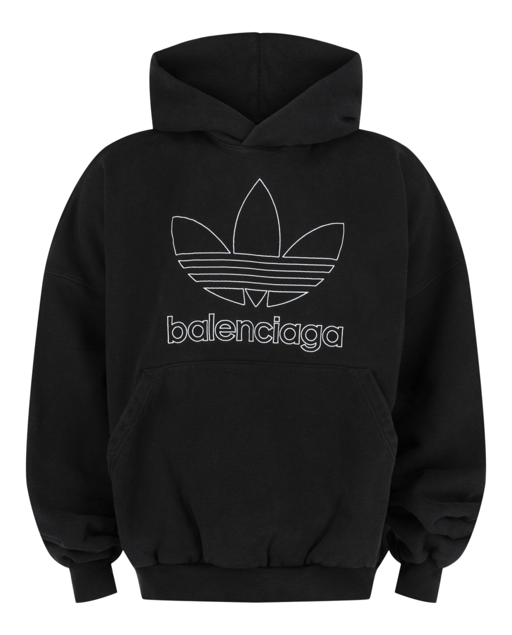 X Adidas Oversized Embroidered Logo Hoodie