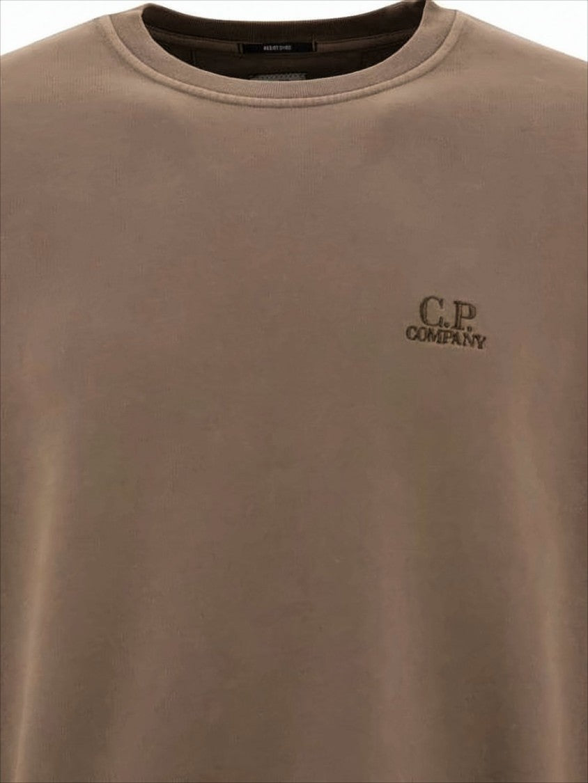 Relaxed Fit Cotton Sweatshirt With Subtle Logo