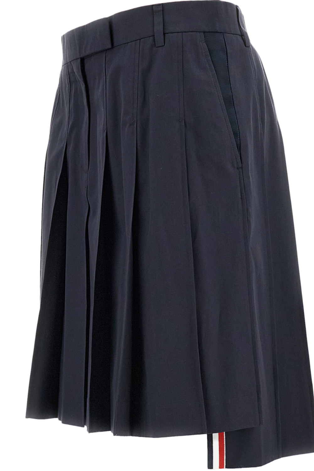 Cotton Pleated Skirt