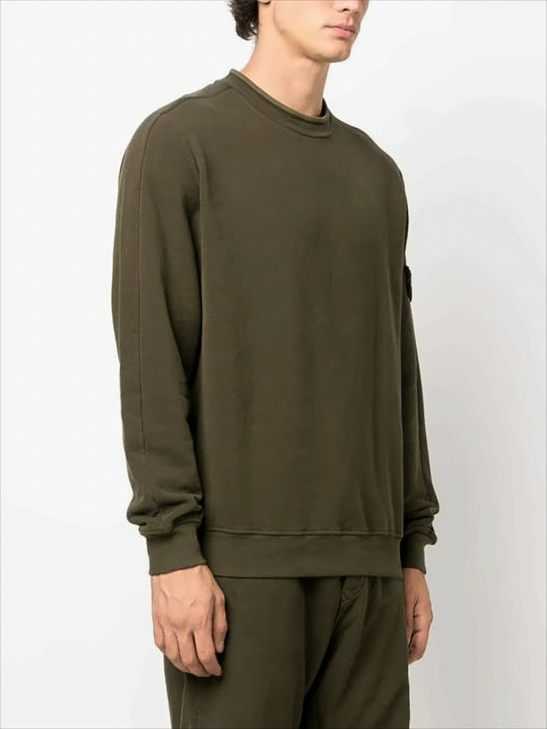 Relaxed Fit Long-Sleeve Top