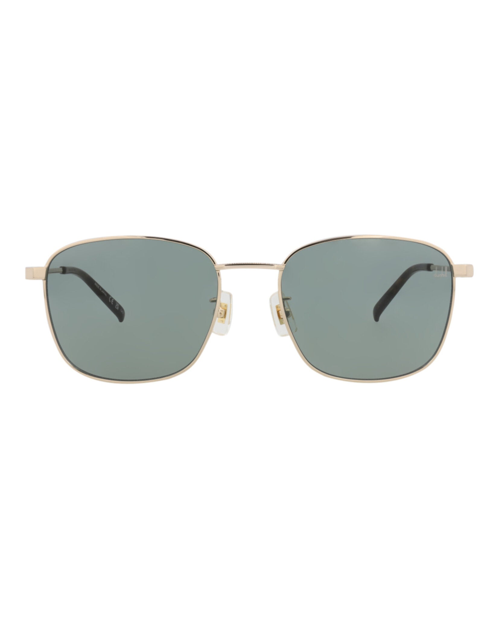 Square-Frame Metal Sunglasses