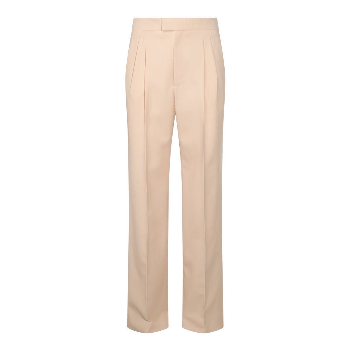 Light Beige Cotton Pants