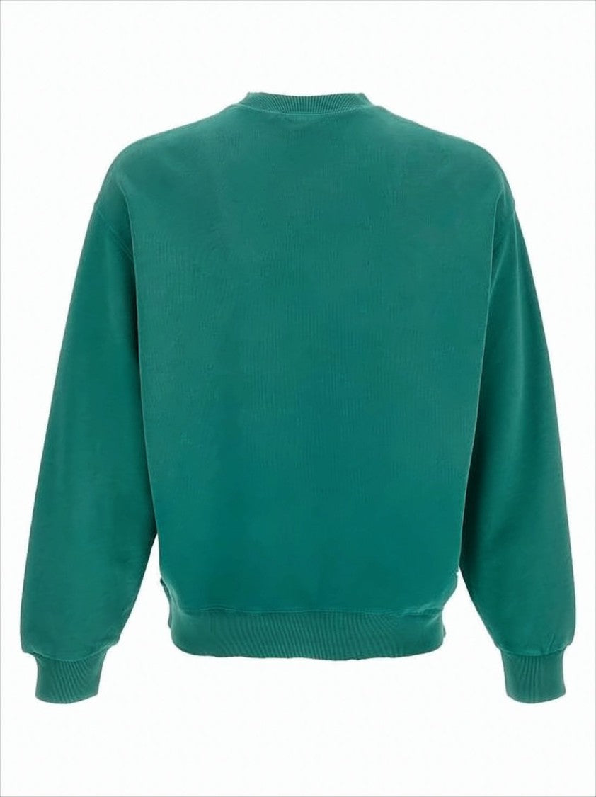 Long-Sleeve Teal Green Sweatshirt