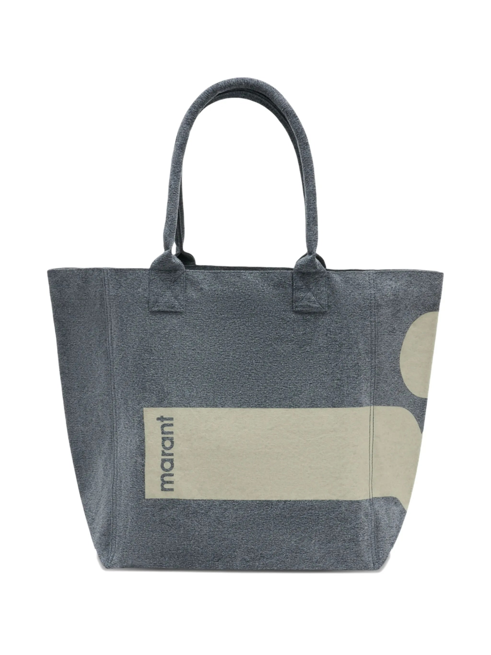 Grey Yenky Textured Cotton Tote