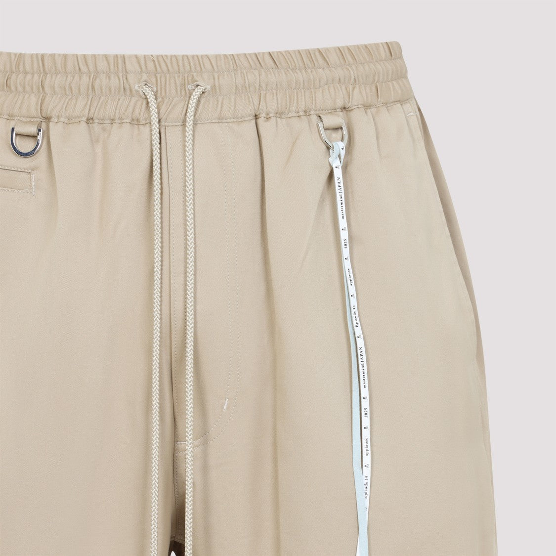 Relaxed Fit Pants With Elastic Waistband