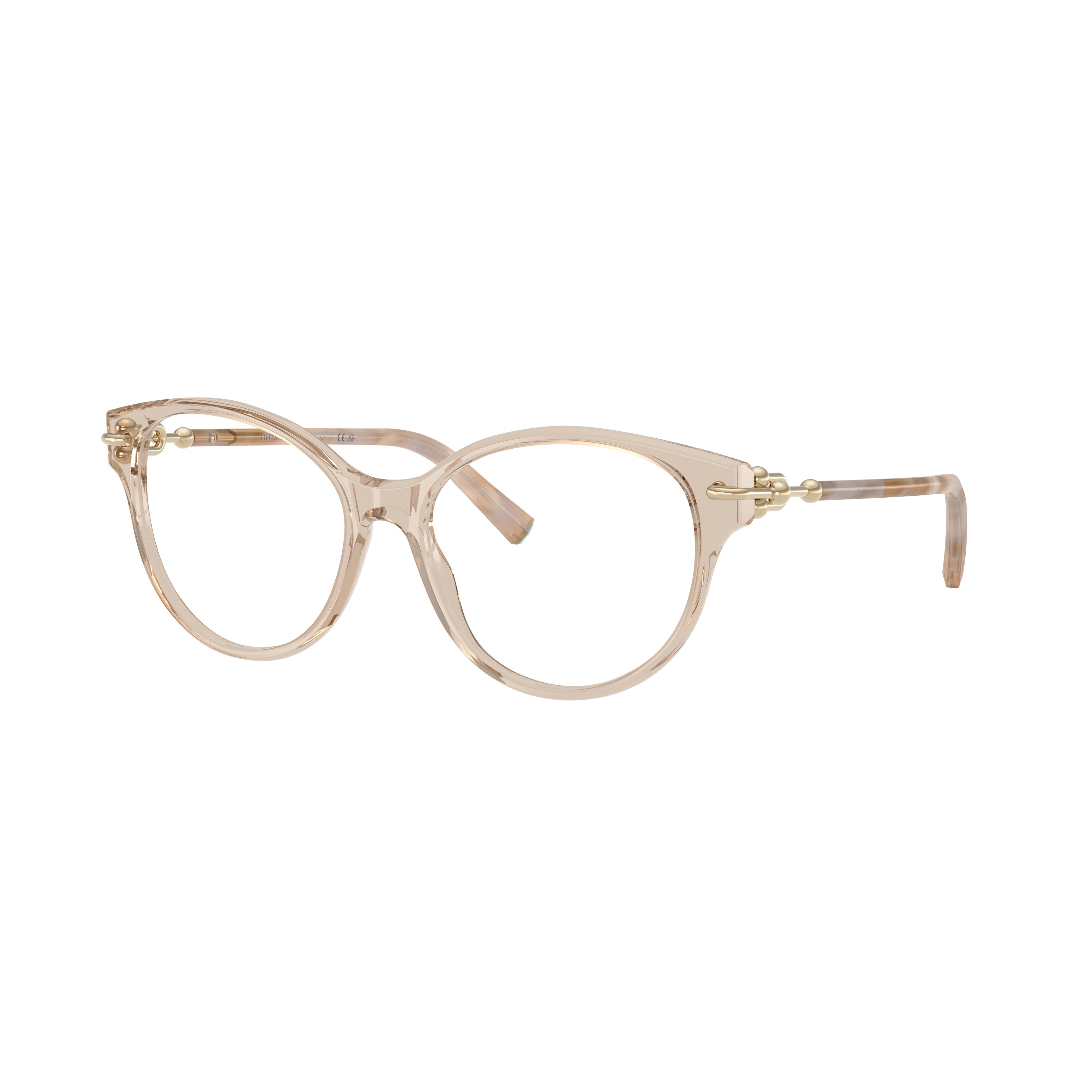 0tf2289 Rounded Translucent Acetate Eyeglasses