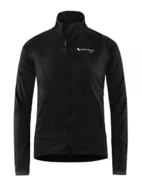 Fitted High-Collar Black Klattermusen Jacket