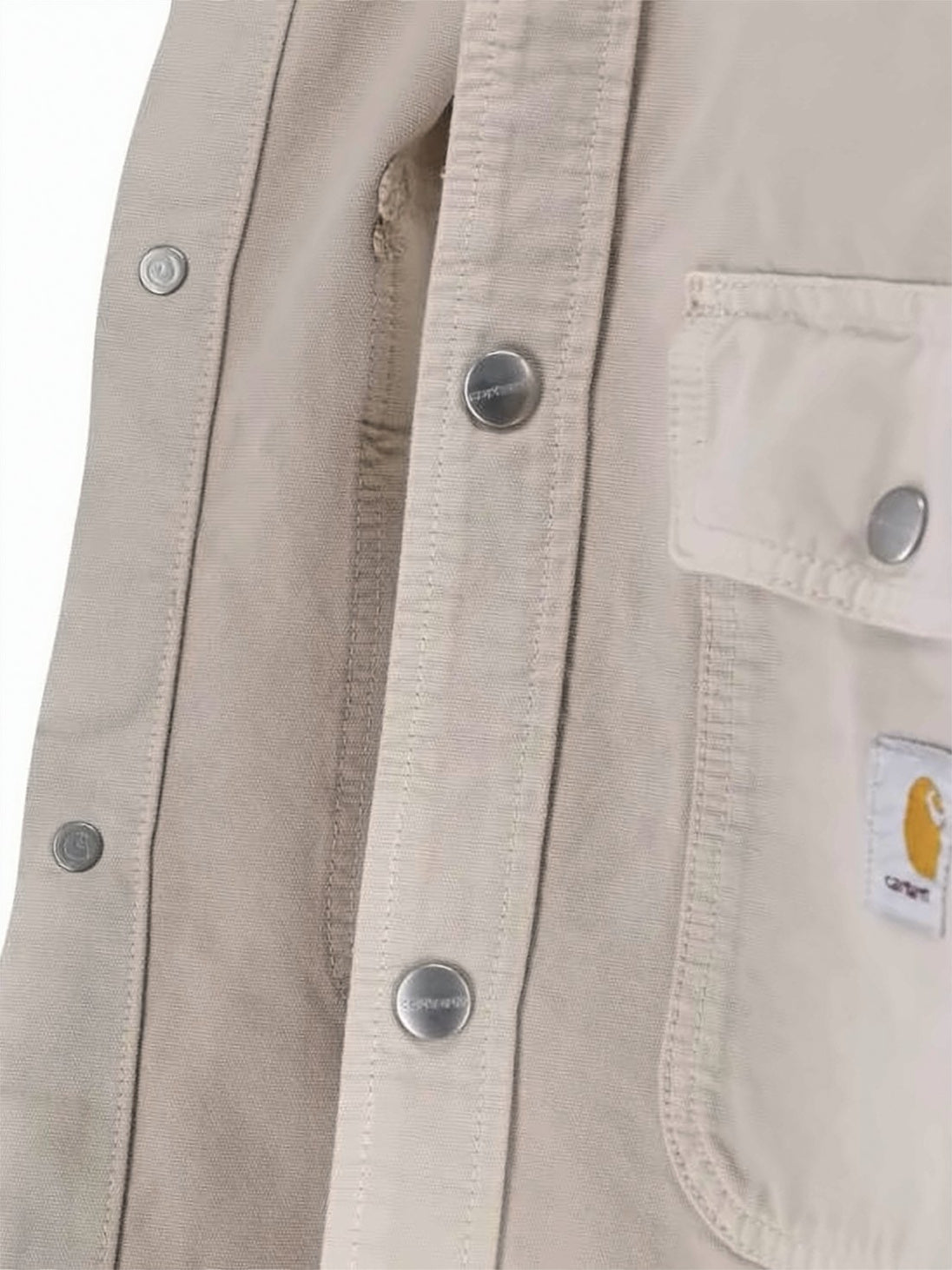 Neutrals Boxy Fit Corduroy Collar Shirt