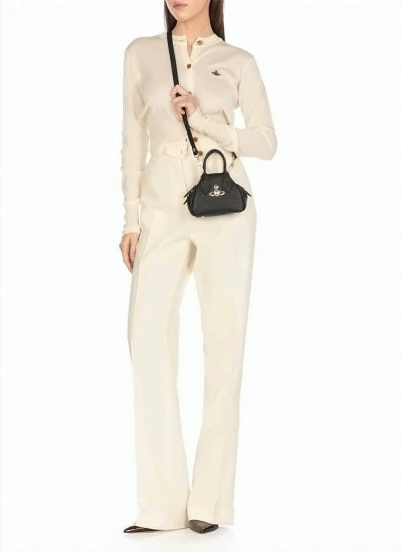 Textured Synthetic Leather Crossbody Bag with Metallic Emblem