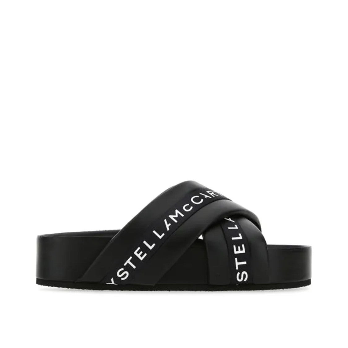 Black Logo Slippers