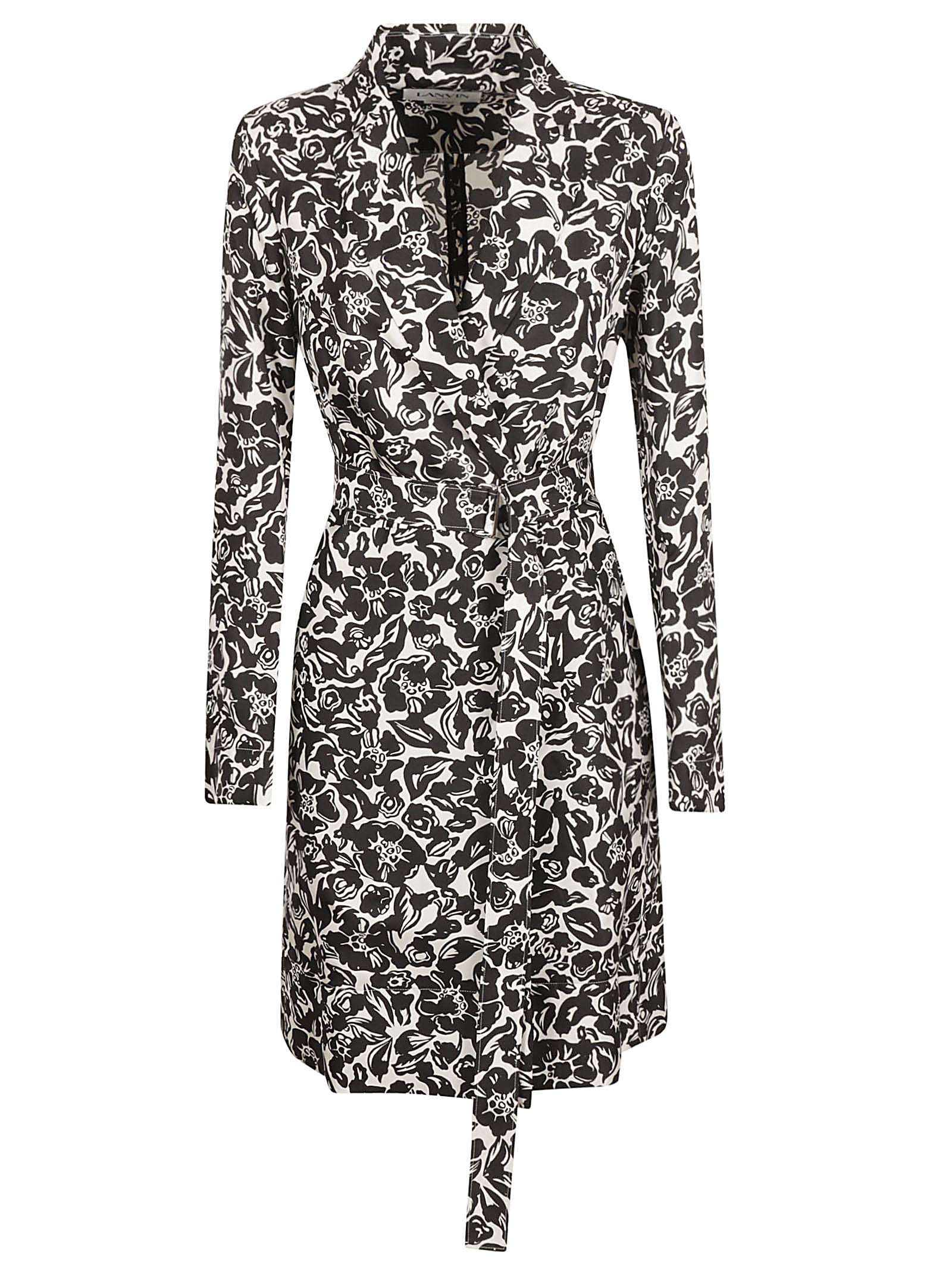 Silk-Blend Black Dress with Flowing Silhouette