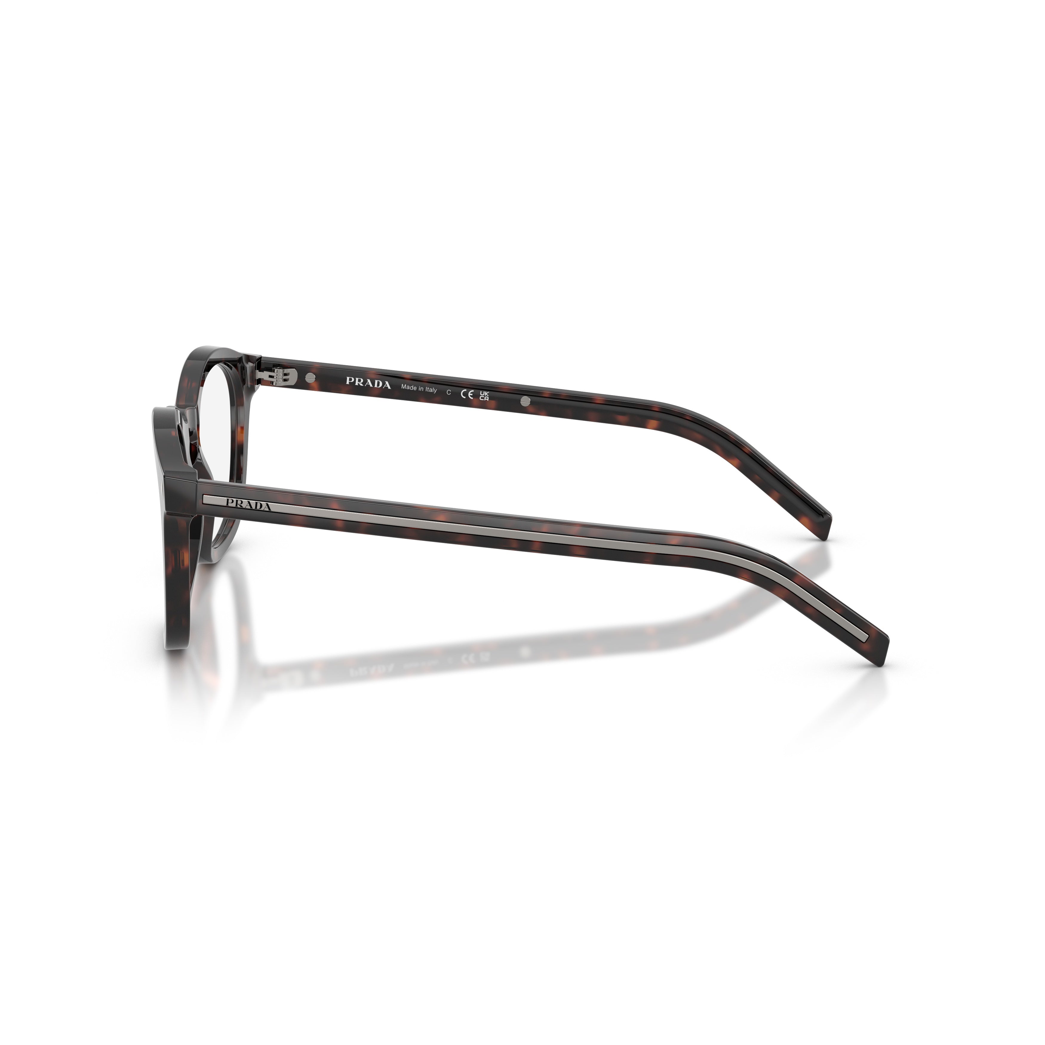 0pr C04v Classic Square Tortoiseshell Acetate Eyeglasses