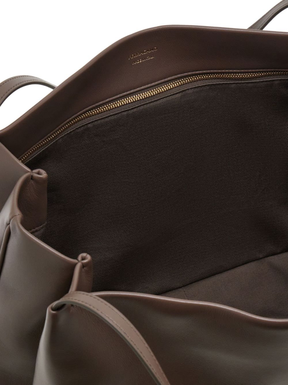 Slouchy Brown Leather Handbag