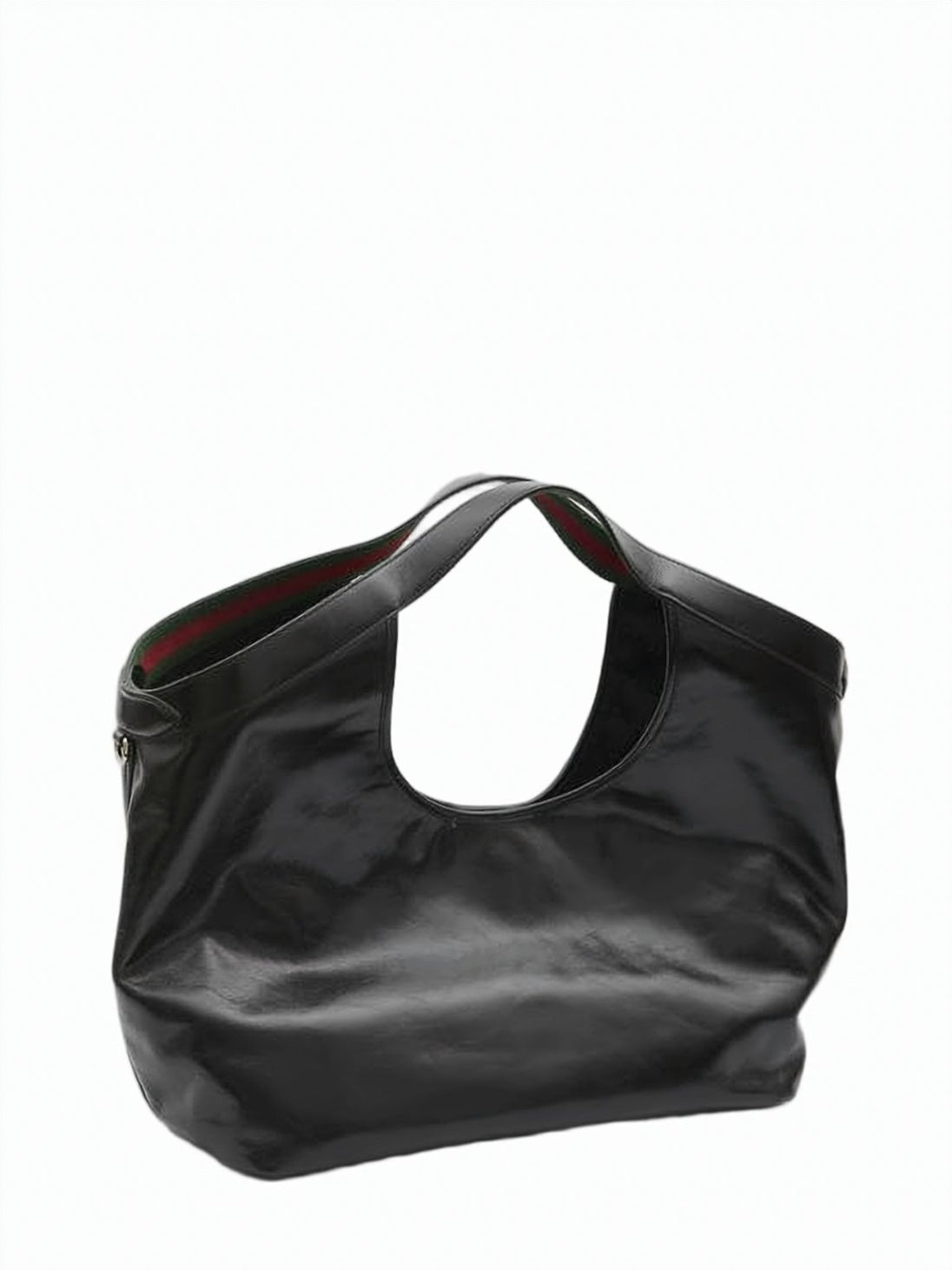 Smooth Leather Shoulder Bag