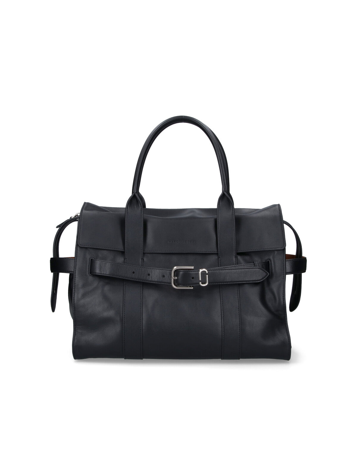 Black Dakota Leather Tote Bag