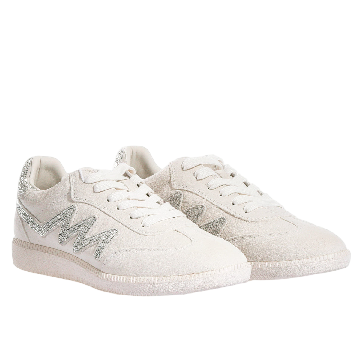 Royal White Low-Top Sneakers