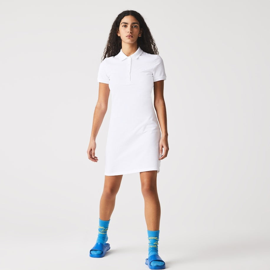 Ribbed Polo Dress