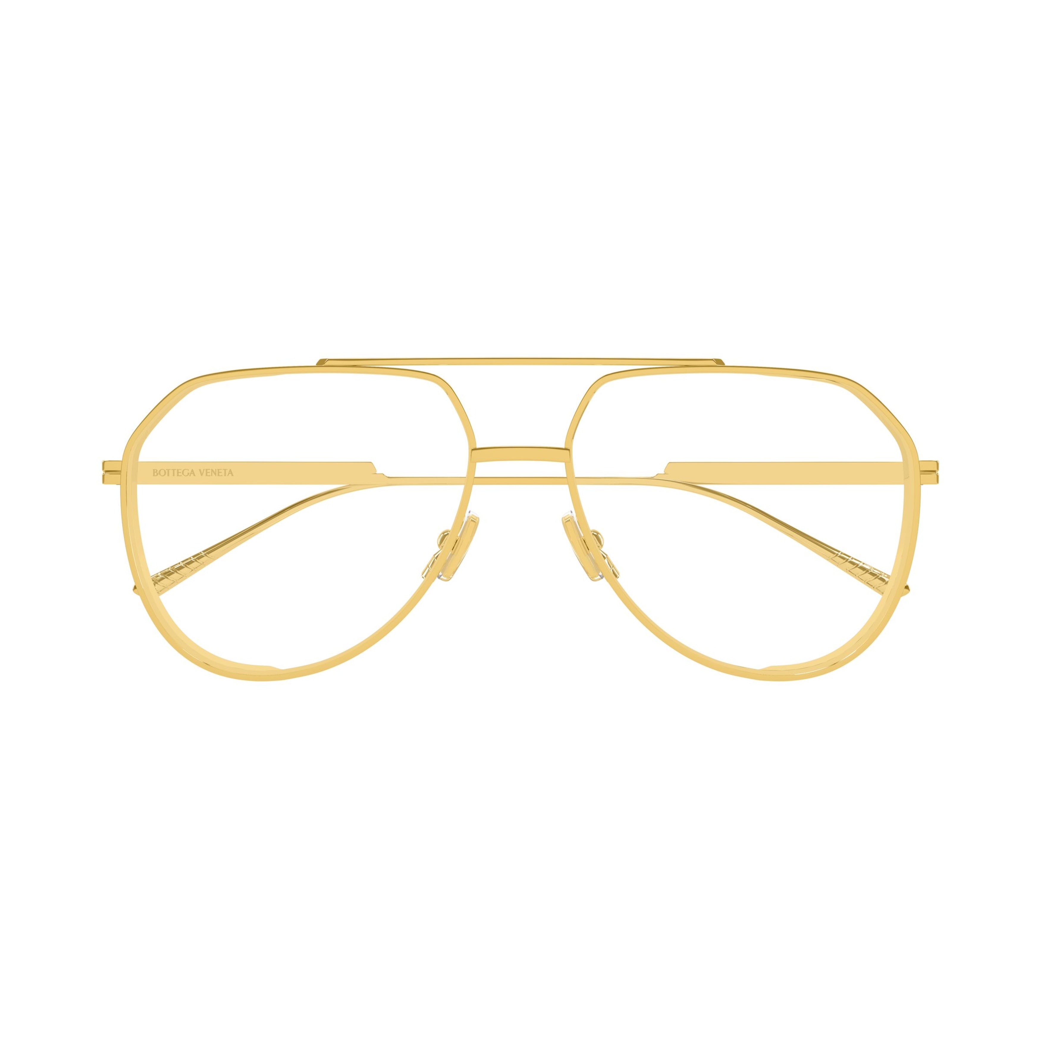 Bv1465s Geometric Aviator-Inspired Metal Sunglasses