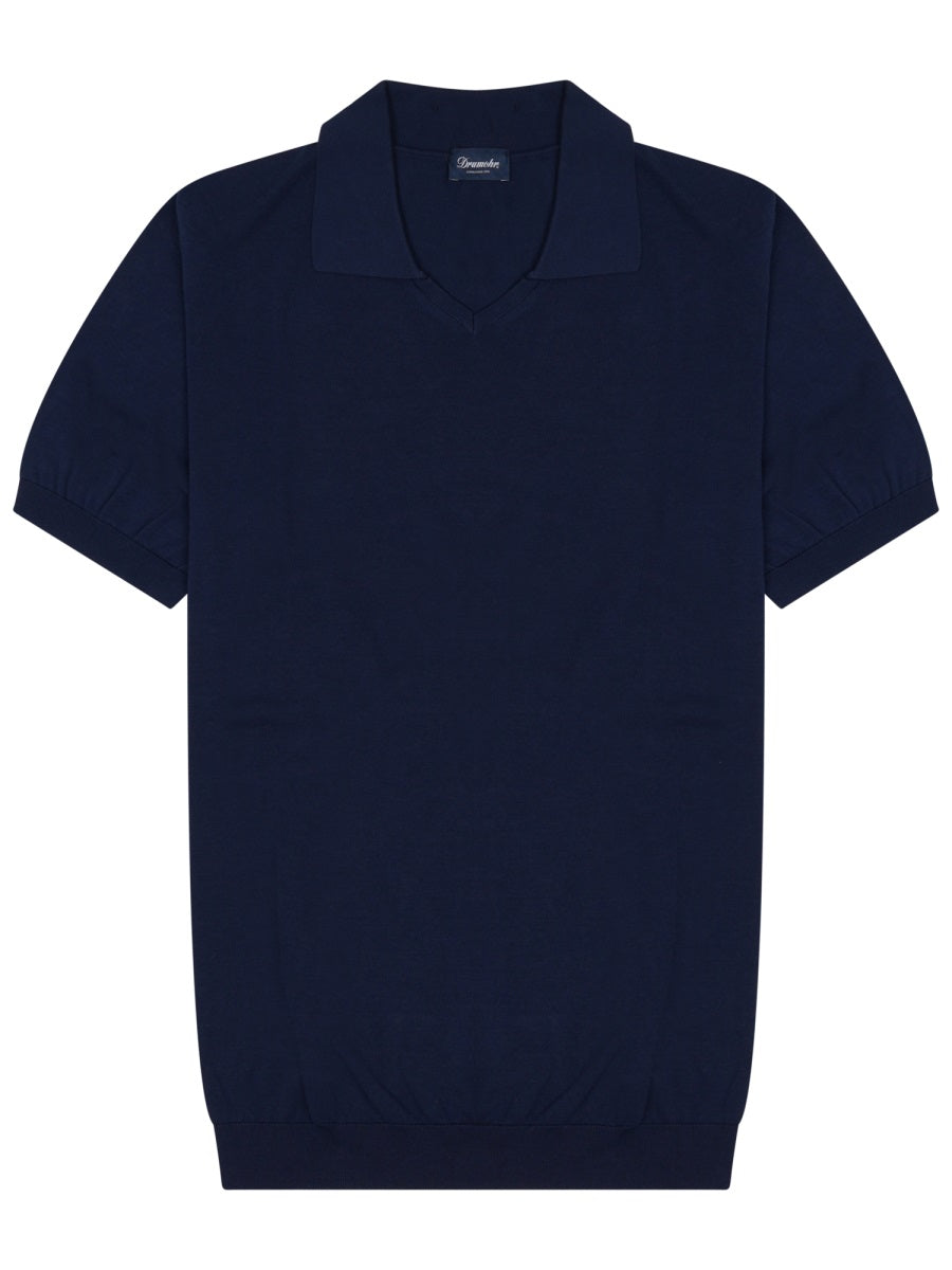 Short-Sleeved Polo Shirt With Classic Collar