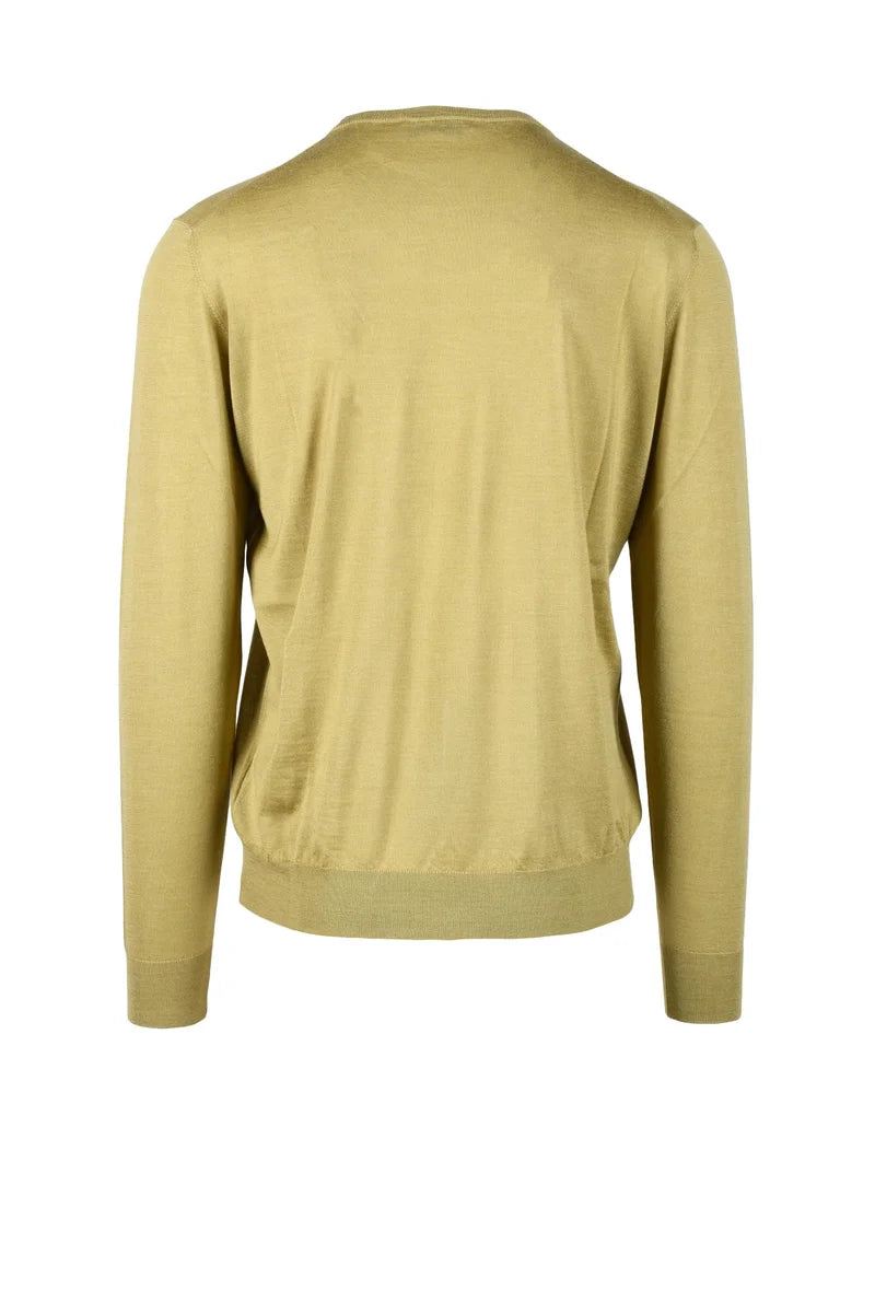 Cashmere Silk Pullover - Yellow