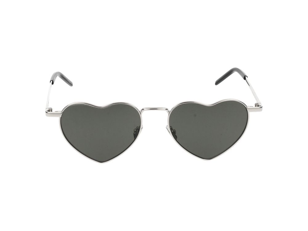 Sunglasses Saint Laurent SL 301 LOULOU 001 silver silver grey 52/17/145