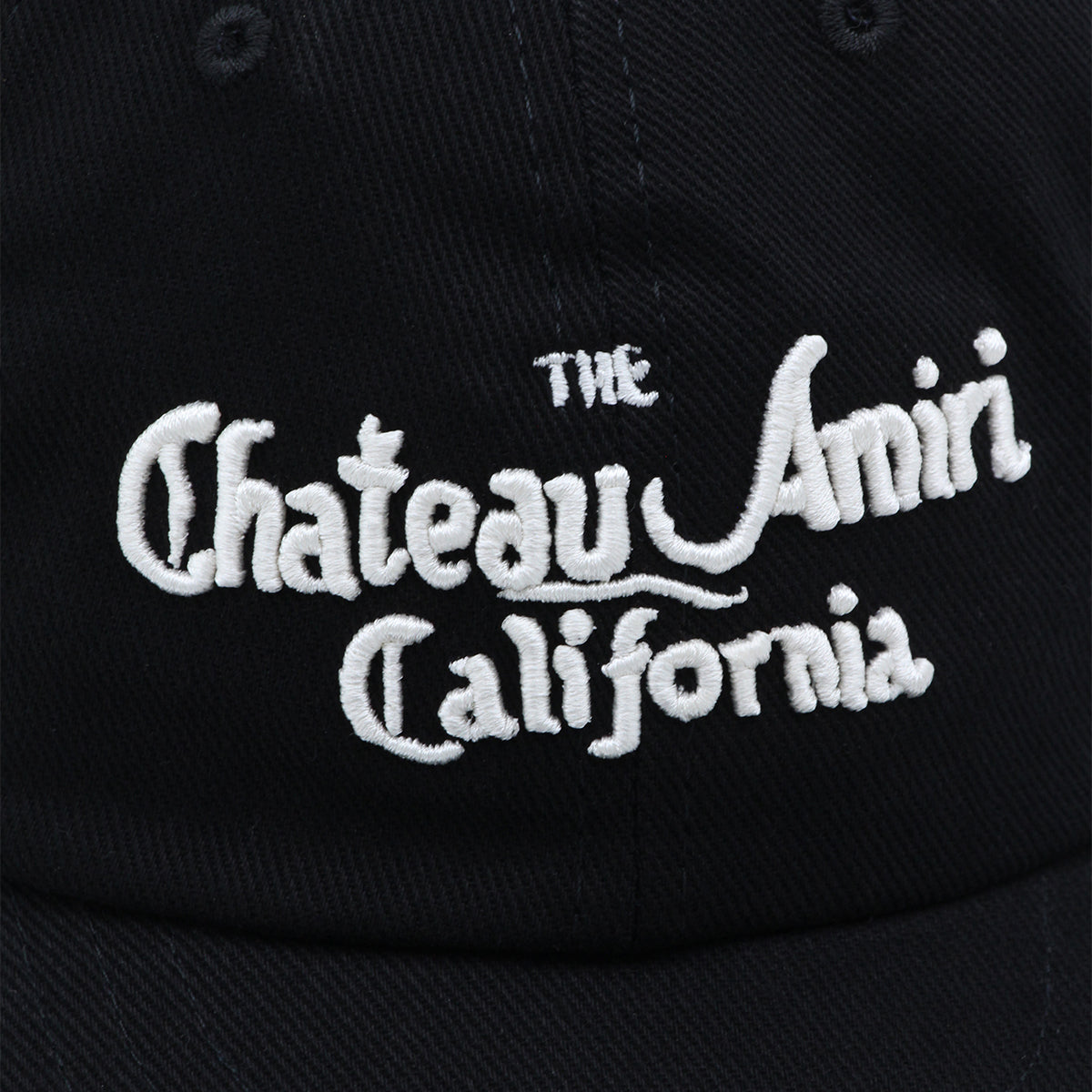 Black Cotton Logo Hat