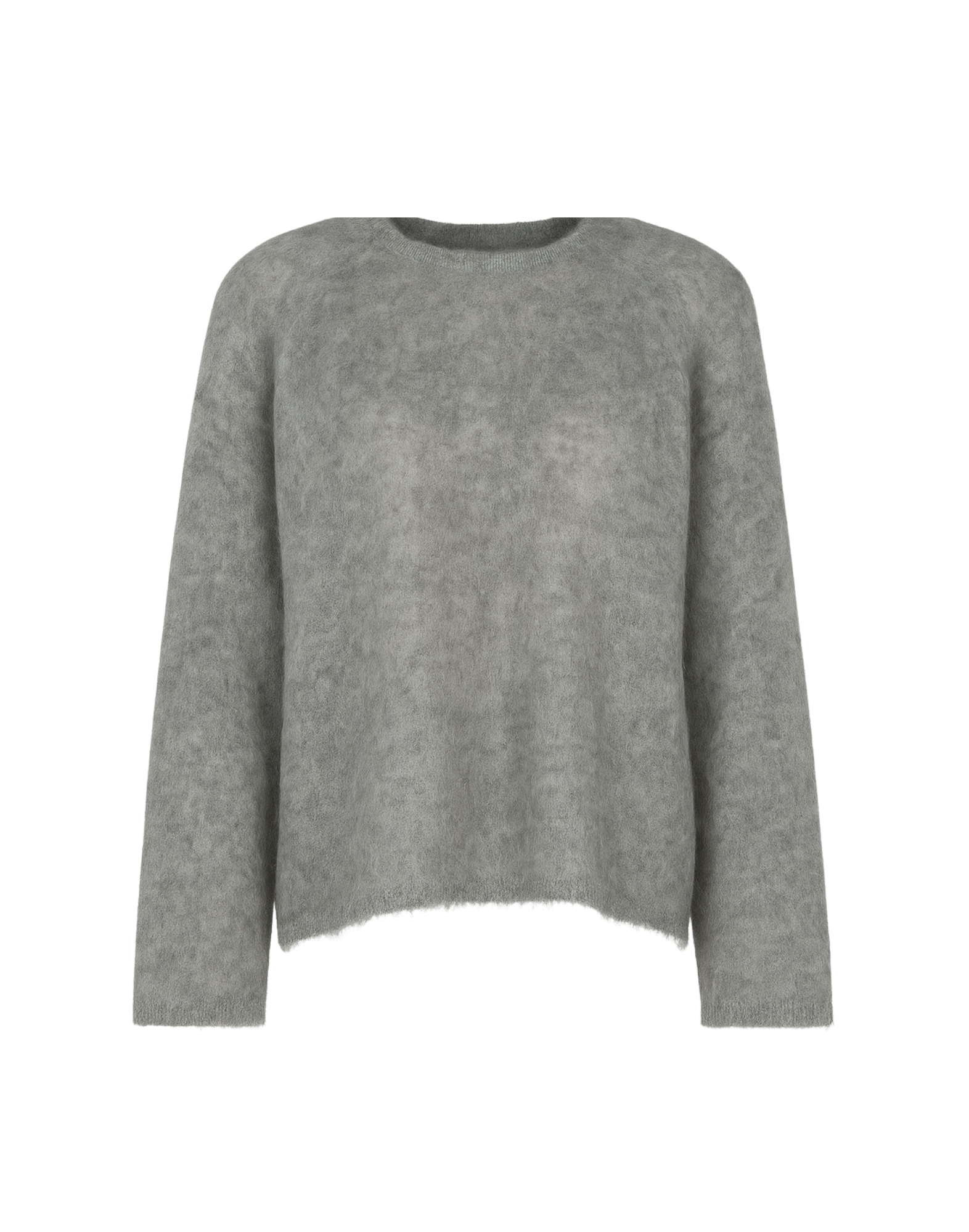 Mohair-Blend Knit Sweater