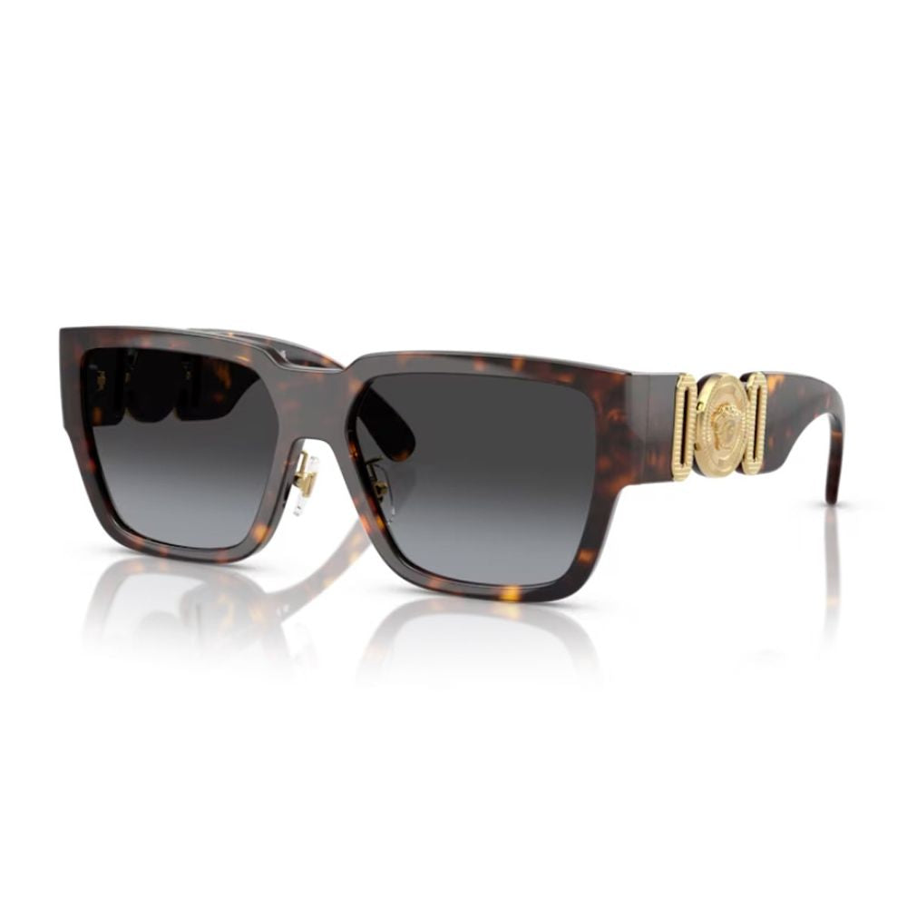 0Ve4483D Medusa Biggie Oversized Square Sunglasses