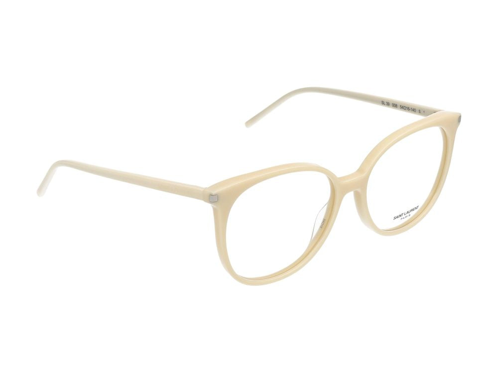 Okulary Saint Laurent SL 39 008 Ivory Transparent 54/16/140