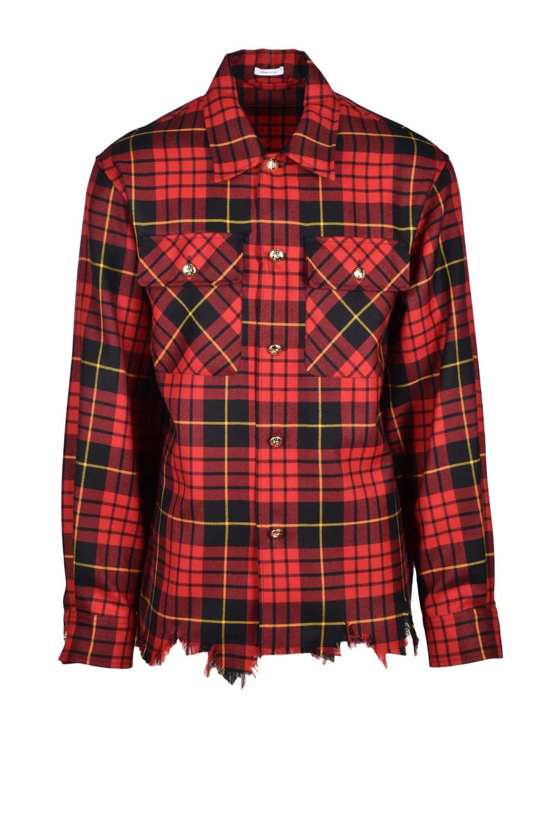 Wool Shirt - Red