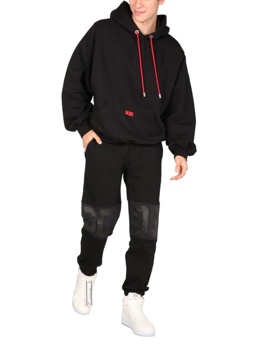 Relaxed Fit Black Hoodie