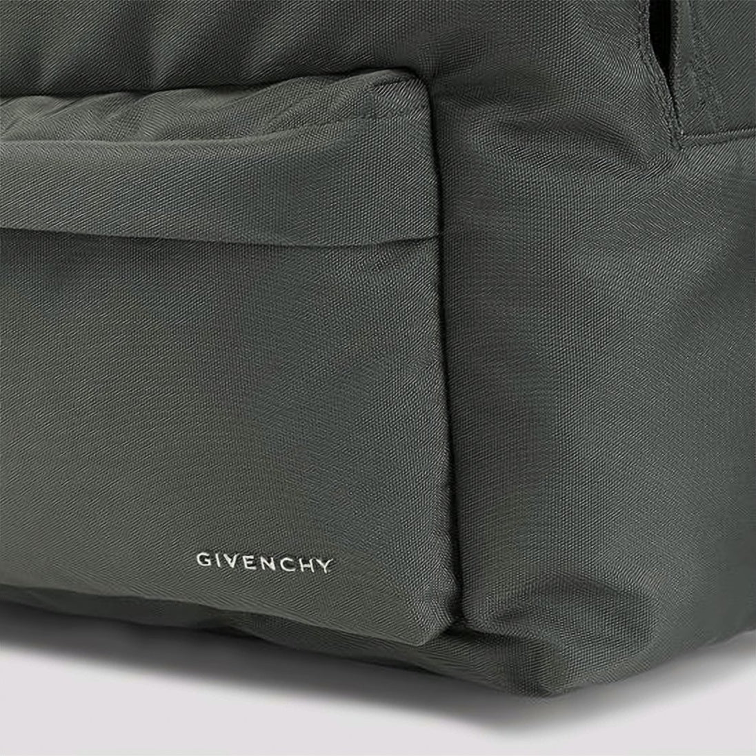 Spacious Minimalist Backpack with Calf Leather Accents
