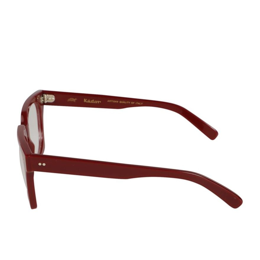 Maya Bold Square Frame Eyeglasses with Glossy Finish
