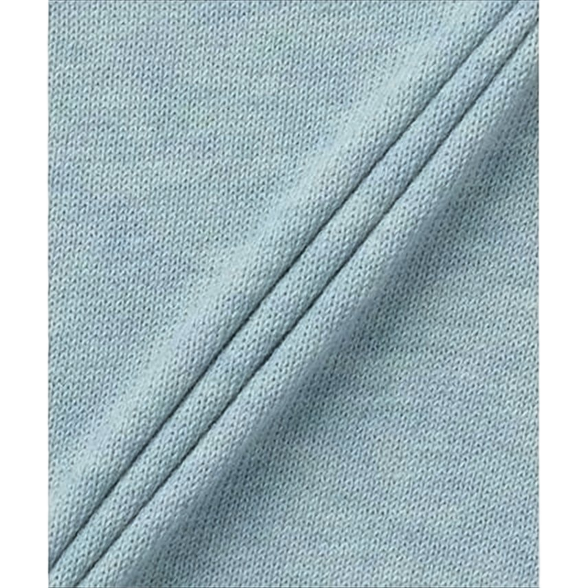Light Blue Knit Cardigan with V-Neckline