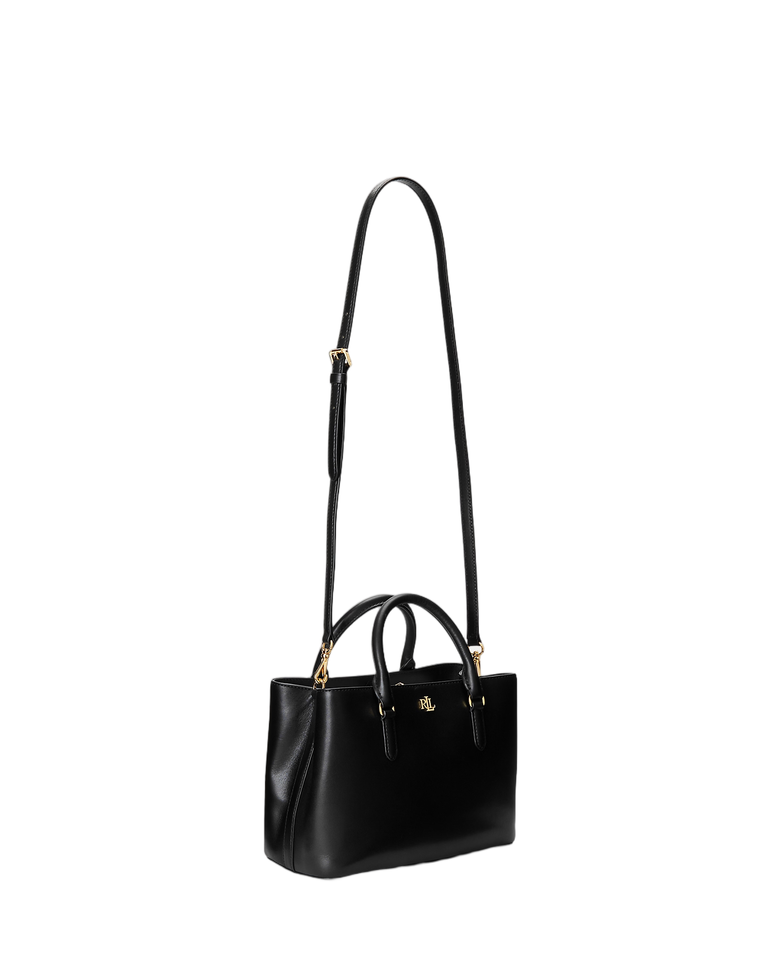 Structured Small Satchel in Smooth Calf Leather