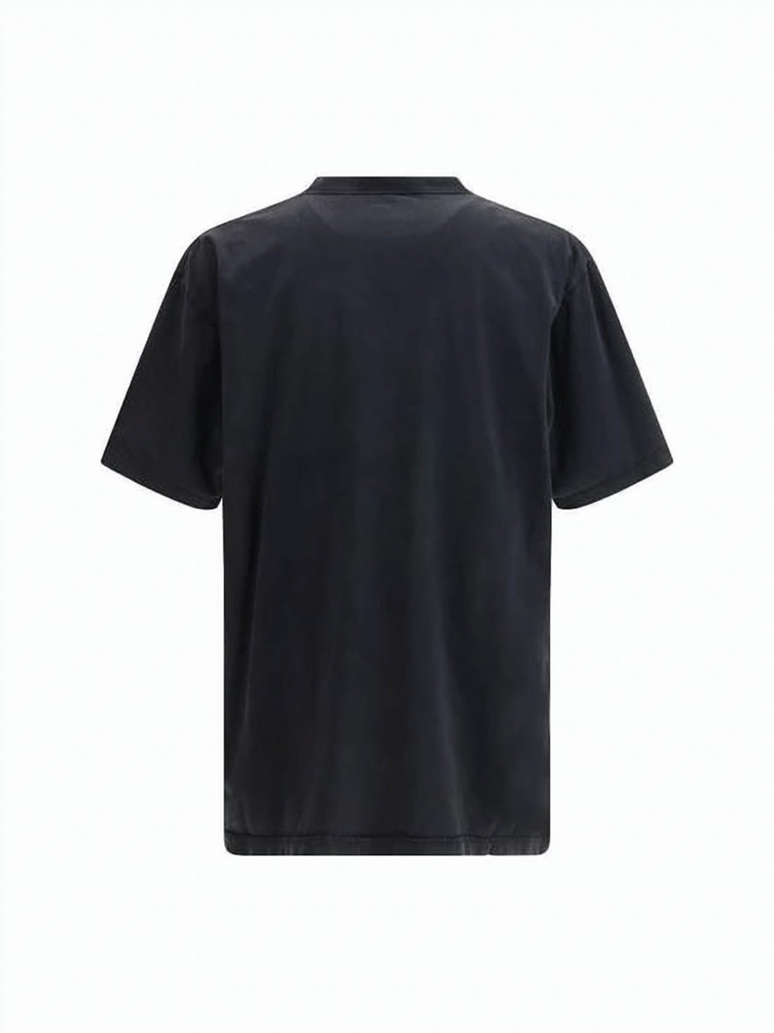 Relaxed Fit Short-Sleeved T-Shirt With Tonal Embroidery