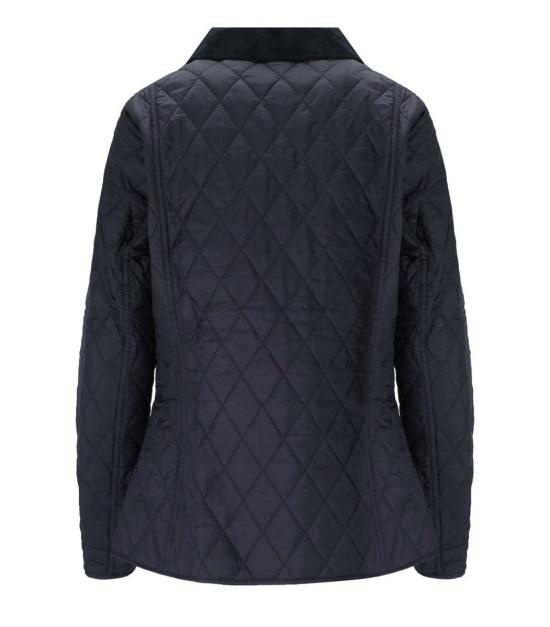 Diamond-Pattern Quilted Jacket
