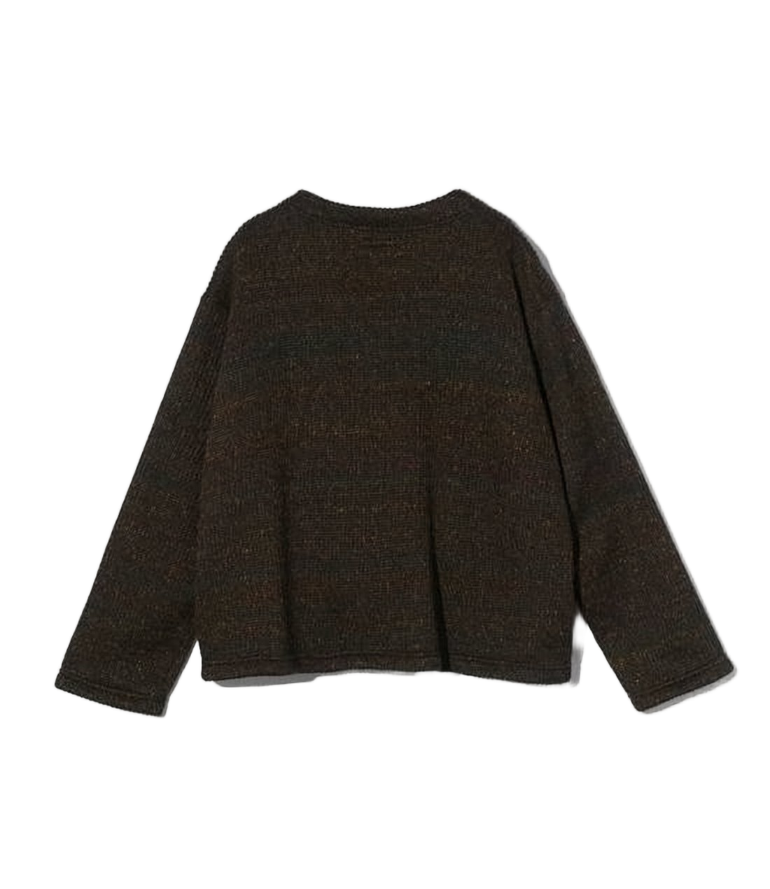 Textured Knit Cardigan with Button-Up Front