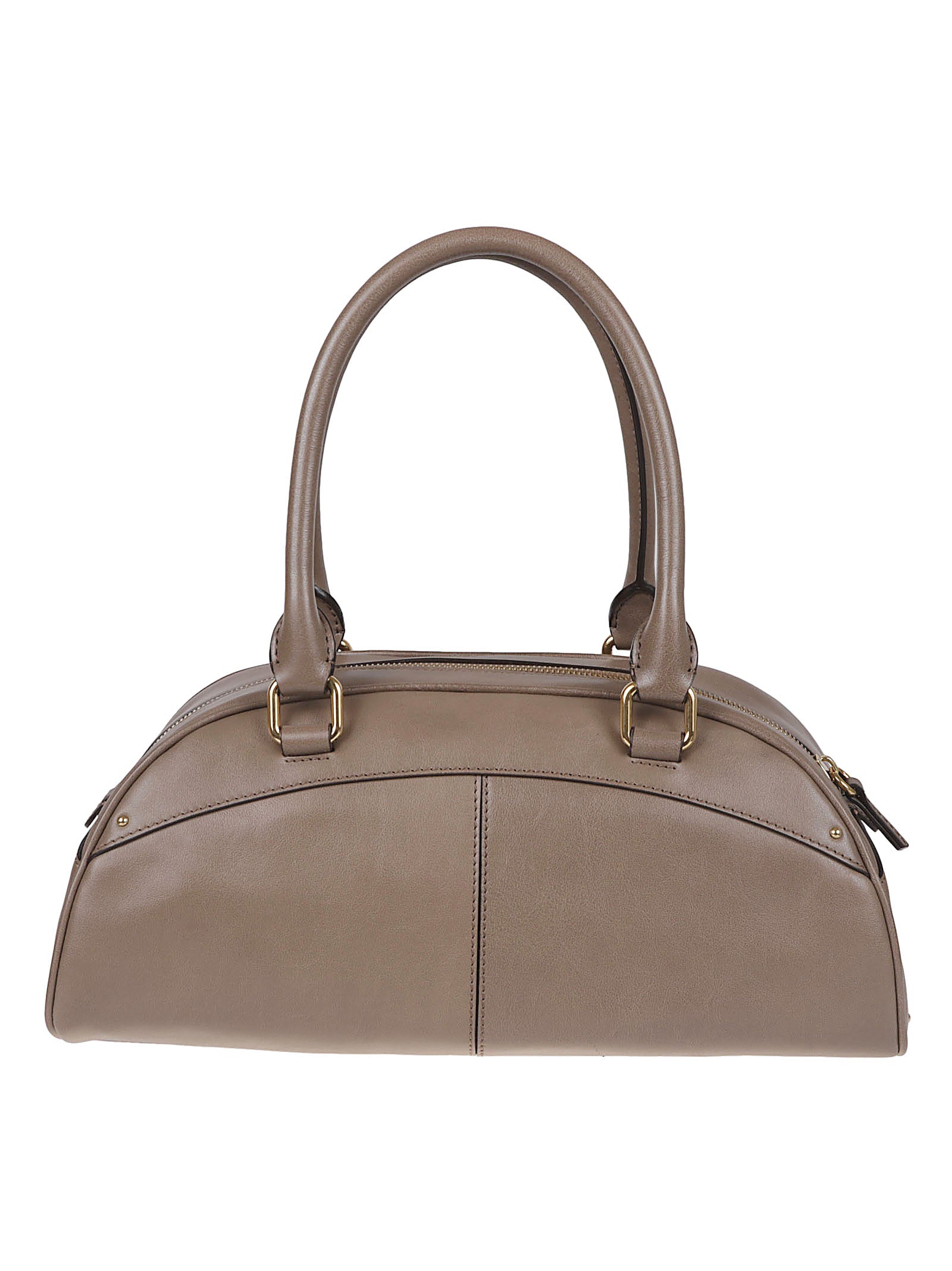 Structured Bowling Bag in Smooth Calf Leather