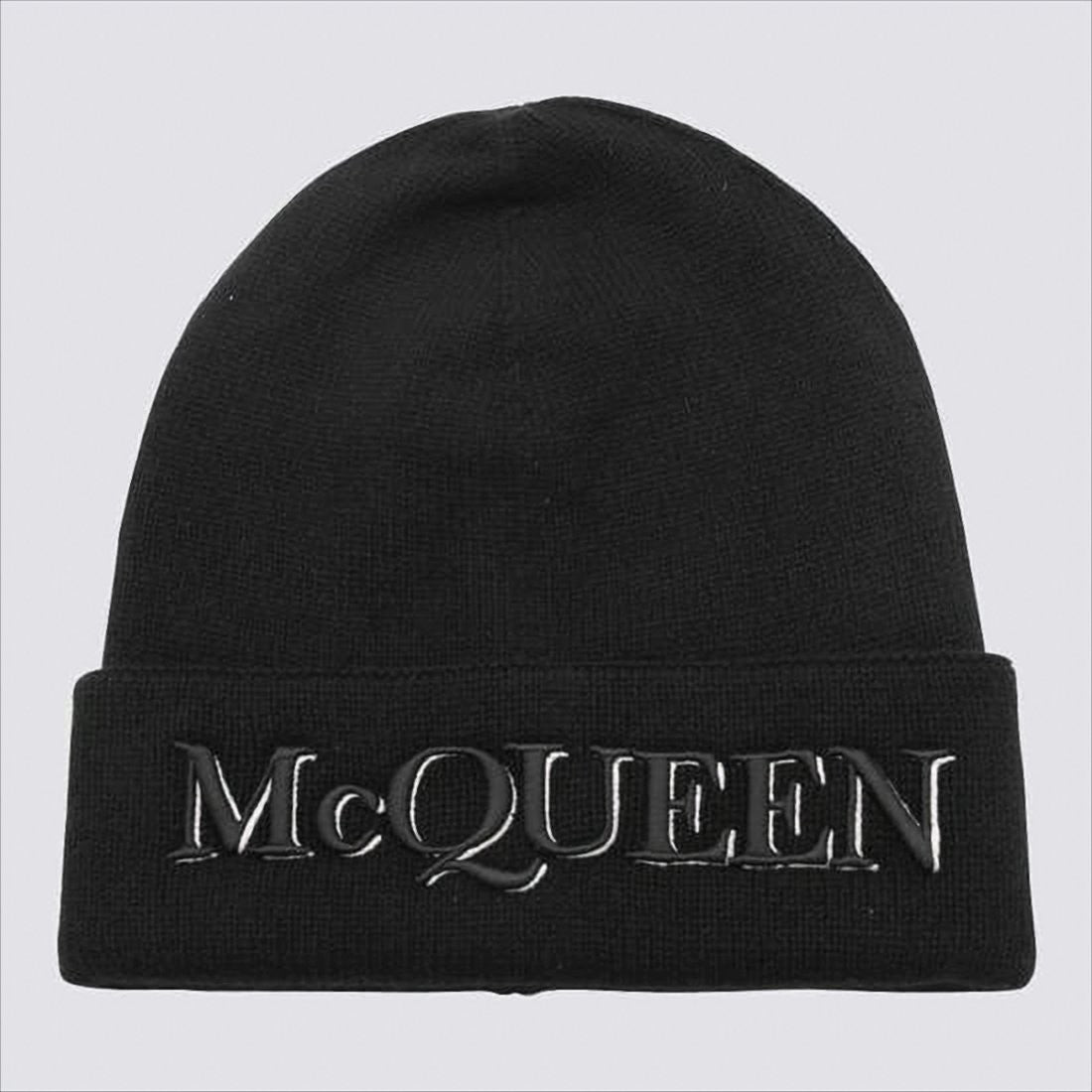 Knit Beanie with Embroidered Logo Detail