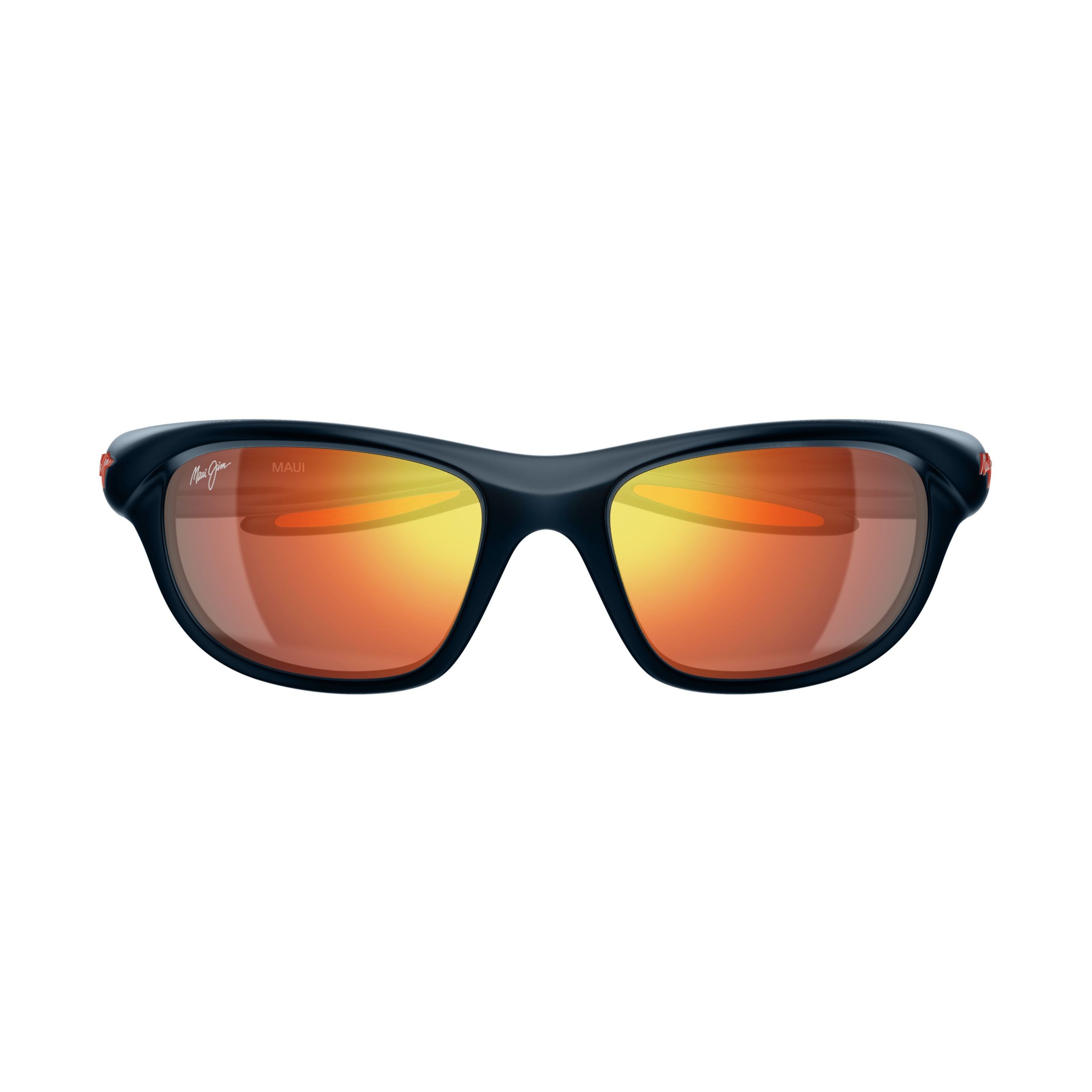 Haulani Wraparound Sunglasses with Matte Black Frame