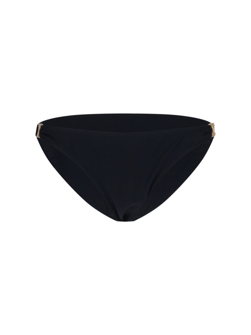 "Triomphe" Bikini Bottom Black